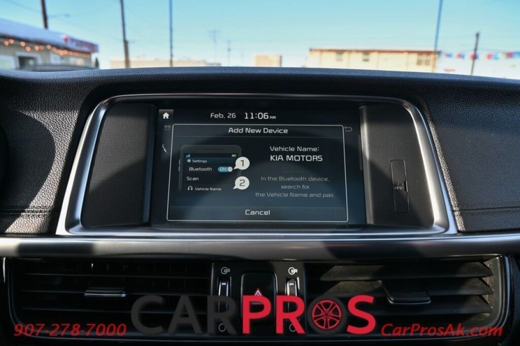 2017 Kia Optima EX - Premium Pkg - Heated & Cooled Leather Seats - Heated Steering Wheel -Navigation - Panoramic Sunroof - Blind Sport Assist & Rear Cross Traffic Alert - Push to Start - Bluetooth - Backup Camera Anchorage AK