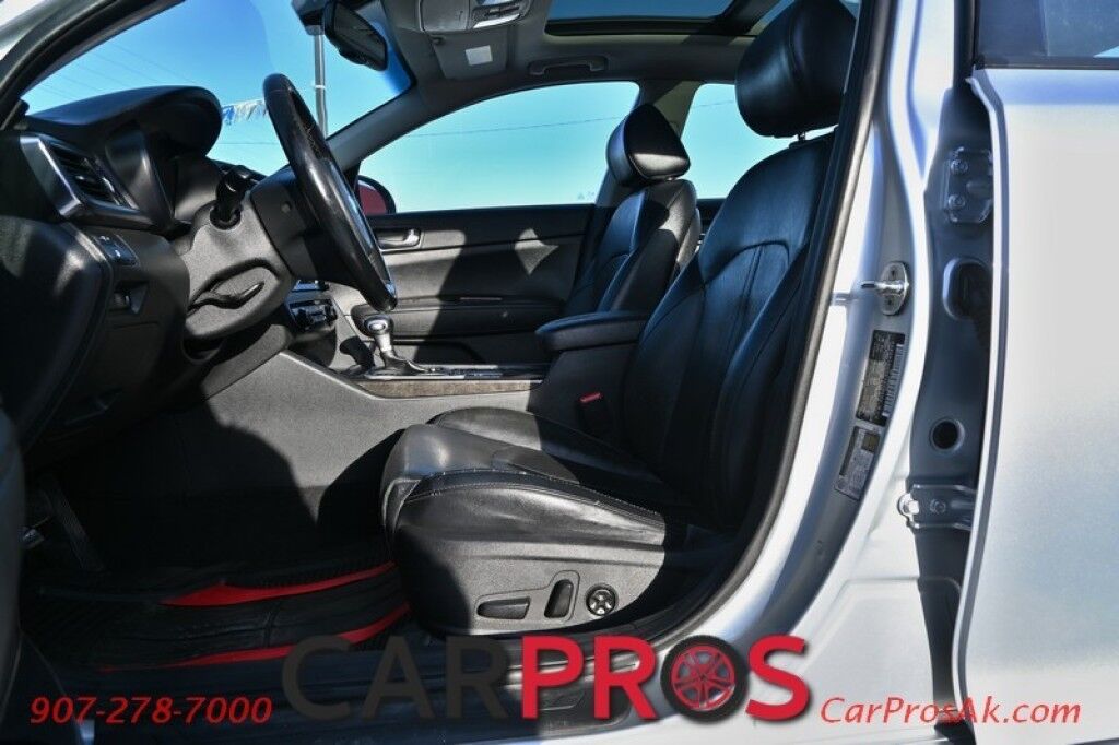 2017 Kia Optima EX - Premium Pkg - Heated & Cooled Leather Seats - Heated Steering Wheel -Navigation - Panoramic Sunroof - Blind Sport Assist & Rear Cross Traffic Alert - Push to Start - Bluetooth - Backup Camera Anchorage AK