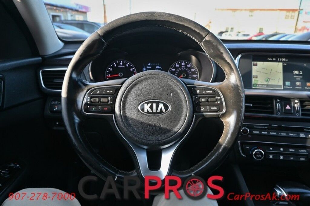 2017 Kia Optima EX - Premium Pkg - Heated & Cooled Leather Seats - Heated Steering Wheel -Navigation - Panoramic Sunroof - Blind Sport Assist & Rear Cross Traffic Alert - Push to Start - Bluetooth - Backup Camera Anchorage AK