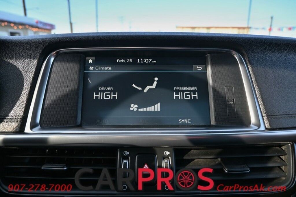 2017 Kia Optima EX - Premium Pkg - Heated & Cooled Leather Seats - Heated Steering Wheel -Navigation - Panoramic Sunroof - Blind Sport Assist & Rear Cross Traffic Alert - Push to Start - Bluetooth - Backup Camera Anchorage AK