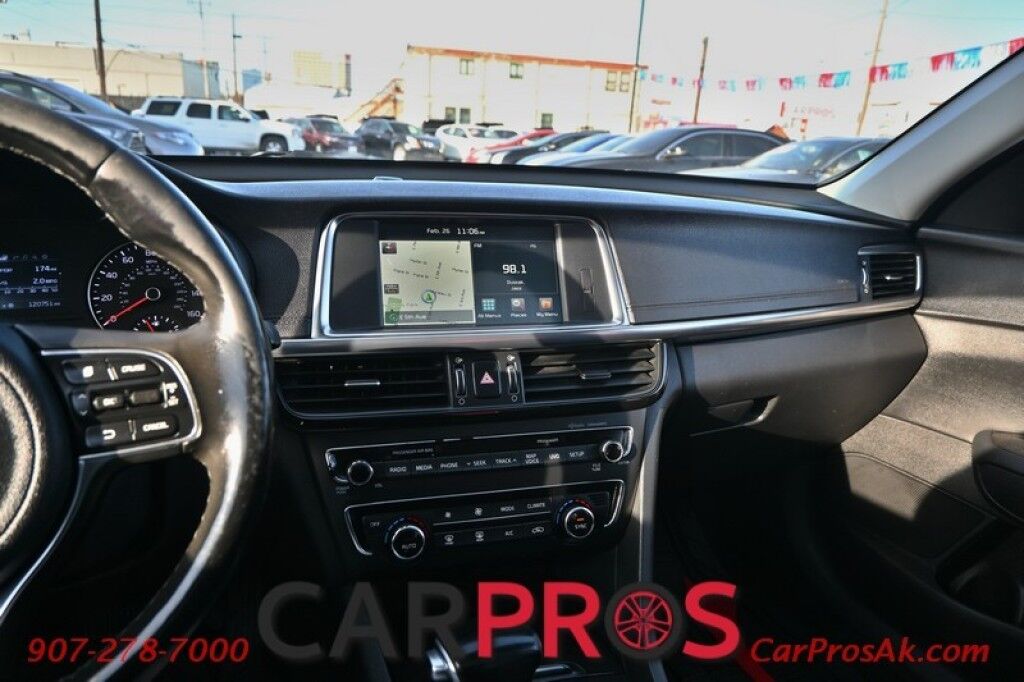 2017 Kia Optima EX - Premium Pkg - Heated & Cooled Leather Seats - Heated Steering Wheel -Navigation - Panoramic Sunroof - Blind Sport Assist & Rear Cross Traffic Alert - Push to Start - Bluetooth - Backup Camera Anchorage AK