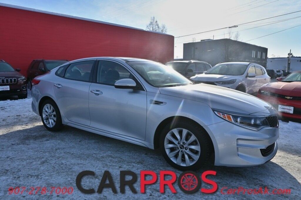 2017 Kia Optima EX - Premium Pkg - Heated & Cooled Leather Seats - Heated Steering Wheel -Navigation - Panoramic Sunroof - Blind Sport Assist & Rear Cross Traffic Alert - Push to Start - Bluetooth - Backup Camera Anchorage AK