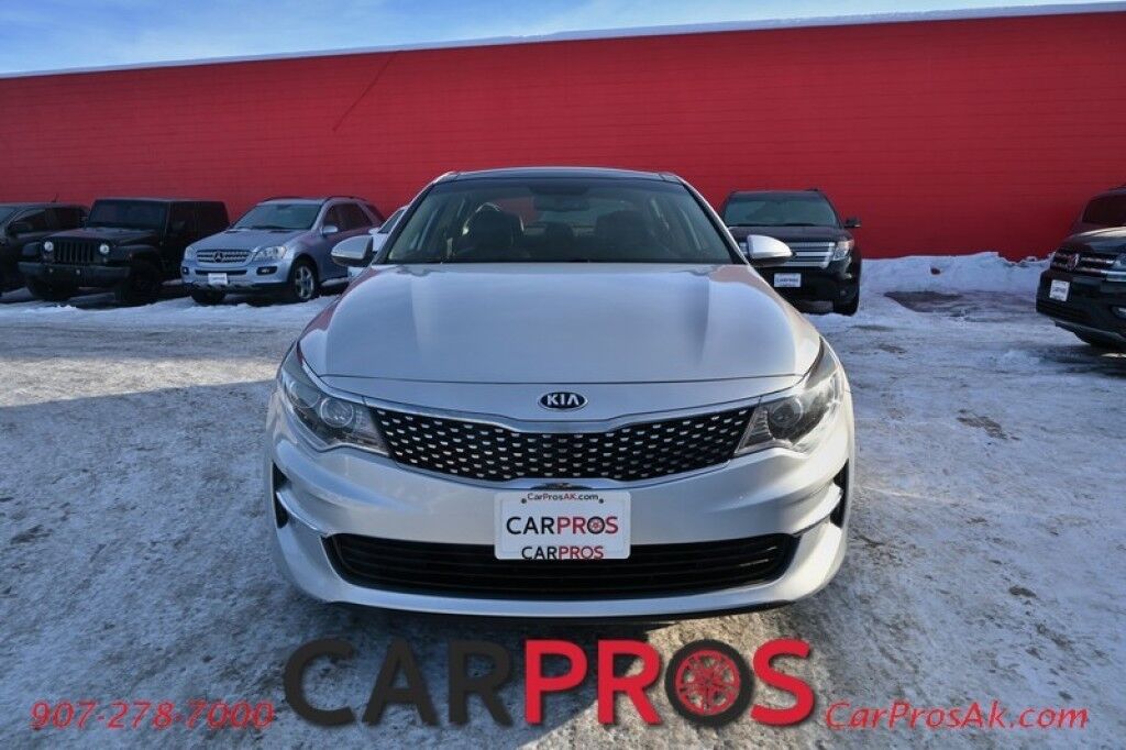 2017 Kia Optima EX - Premium Pkg - Heated & Cooled Leather Seats - Heated Steering Wheel -Navigation - Panoramic Sunroof - Blind Sport Assist & Rear Cross Traffic Alert - Push to Start - Bluetooth - Backup Camera Anchorage AK