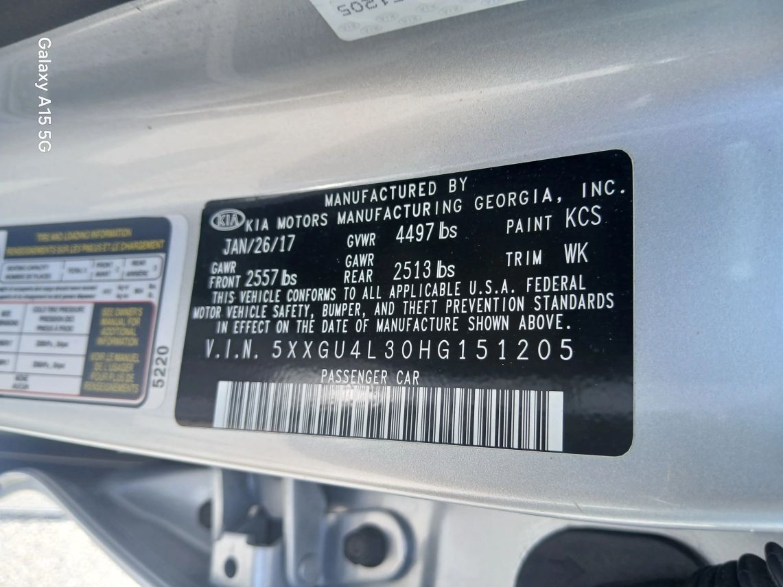 2017 Kia Optima EX Sedan 4D Maitland FL