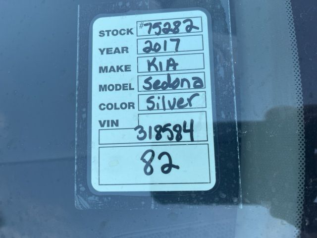 2017 Kia Sedona SX Jacksonville FL