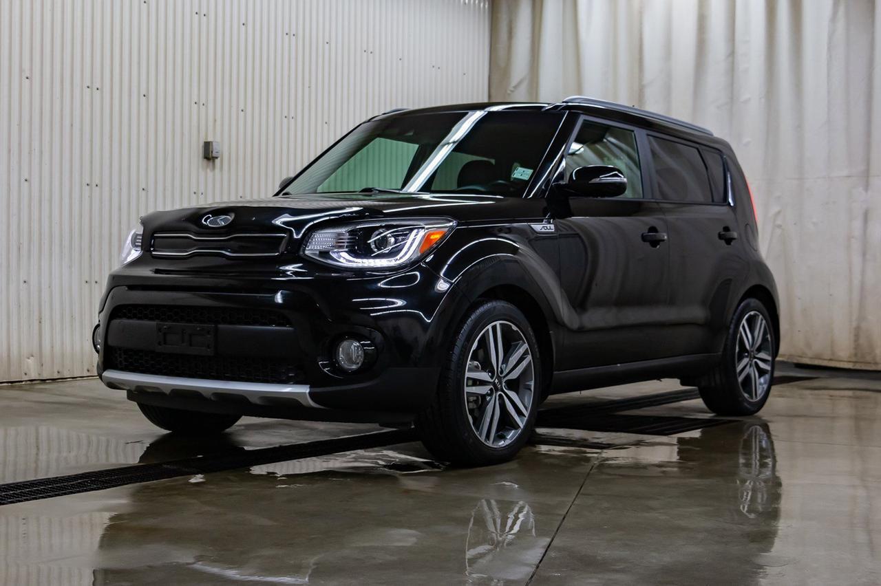2017 Kia Soul EX + Leather Roof Nav Red Deer AB