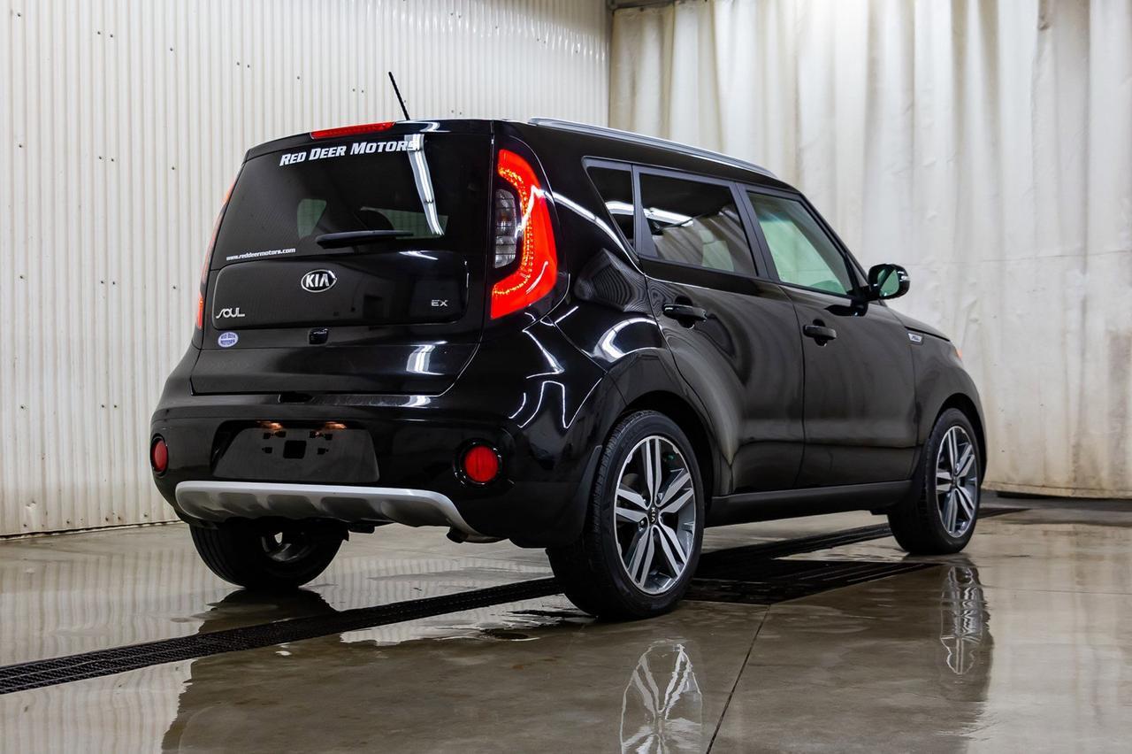 2017 Kia Soul EX + Leather Roof Nav Red Deer AB