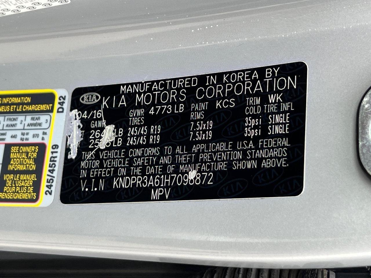 2017 Kia Sportage SX Turbo Hagerstown MD