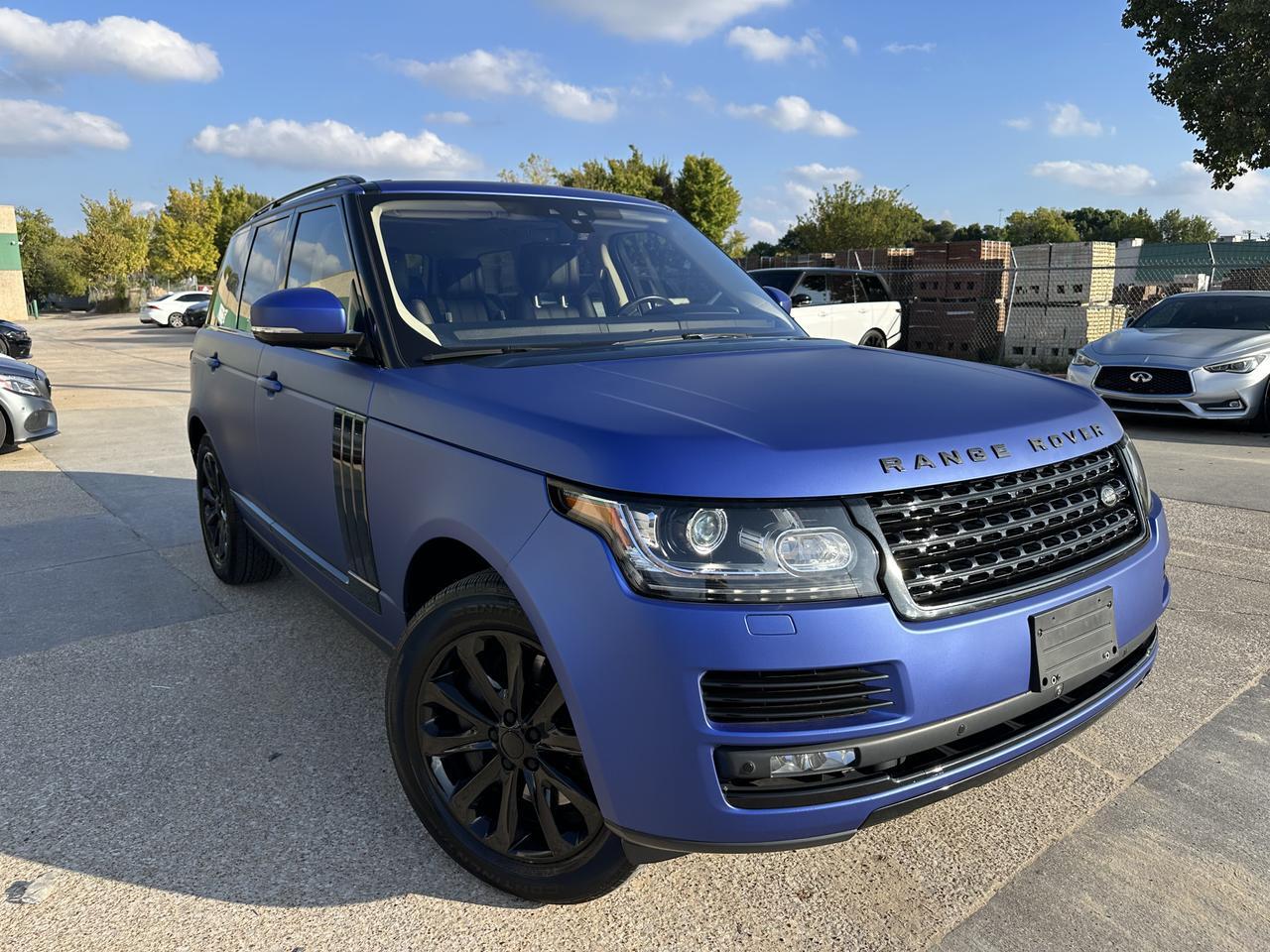 2017 LAND ROVER Range Rover HSE Dallas TX