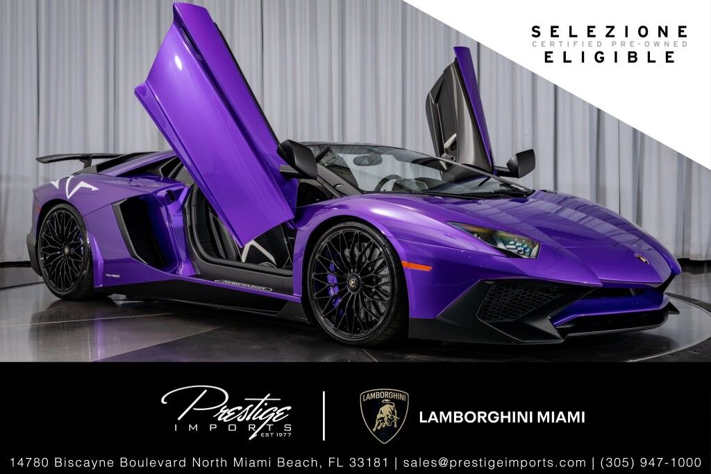 2017 Lamborghini Aventador North Miami Beach FL