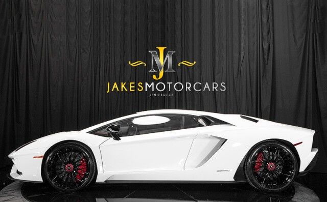2017 Lamborghini Aventador S Coupe ($474,555 MSRP) *ONLY 3100 MILES* San Diego CA