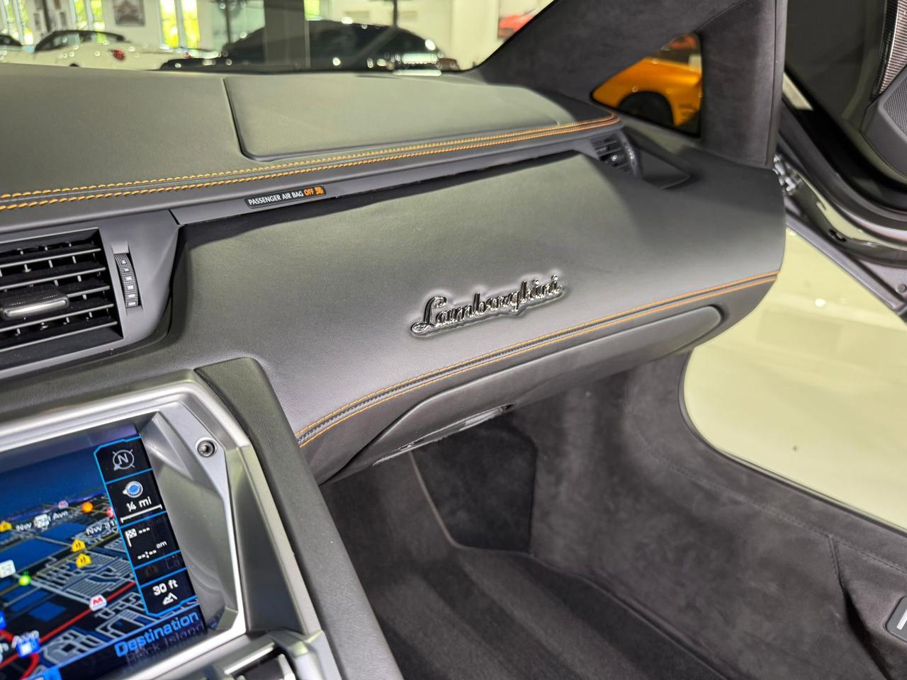 2017 Lamborghini Aventador S Grigio Estoque paint, leather/alcantara interior, Sensonum audio, signed by Stephan Winkelmann!! Fort Lauderdale FL