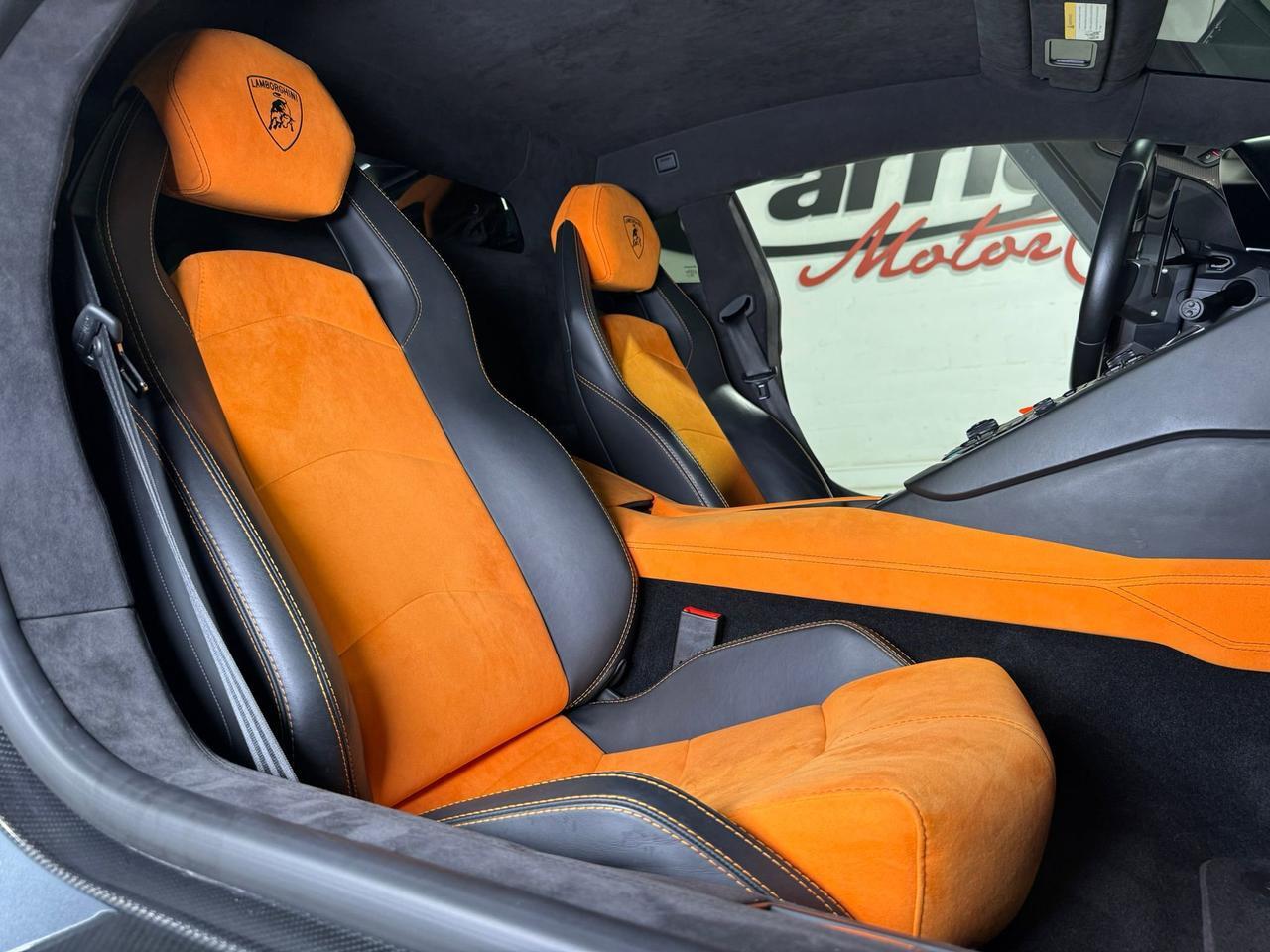 2017 Lamborghini Aventador S Grigio Estoque paint, leather/alcantara interior, Sensonum audio, signed by Stephan Winkelmann!! Fort Lauderdale FL