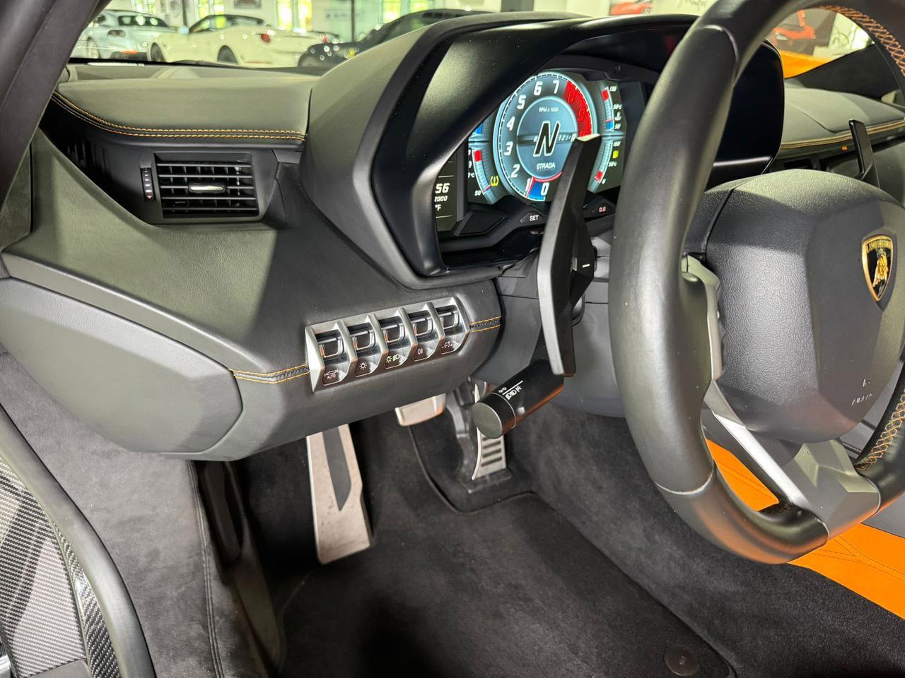 2017 Lamborghini Aventador S Grigio Estoque paint, leather/alcantara interior, Sensonum audio, signed by Stephan Winkelmann!! Fort Lauderdale FL