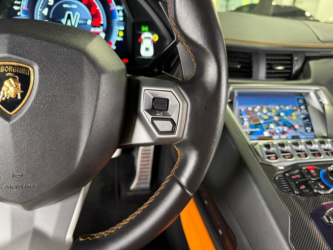 2017 Lamborghini Aventador S Grigio Estoque paint, leather/alcantara interior, Sensonum audio, signed by Stephan Winkelmann!! Fort Lauderdale FL