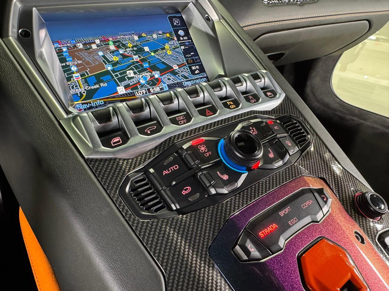 2017 Lamborghini Aventador S Grigio Estoque paint, leather/alcantara interior, Sensonum audio, signed by Stephan Winkelmann!! Fort Lauderdale FL