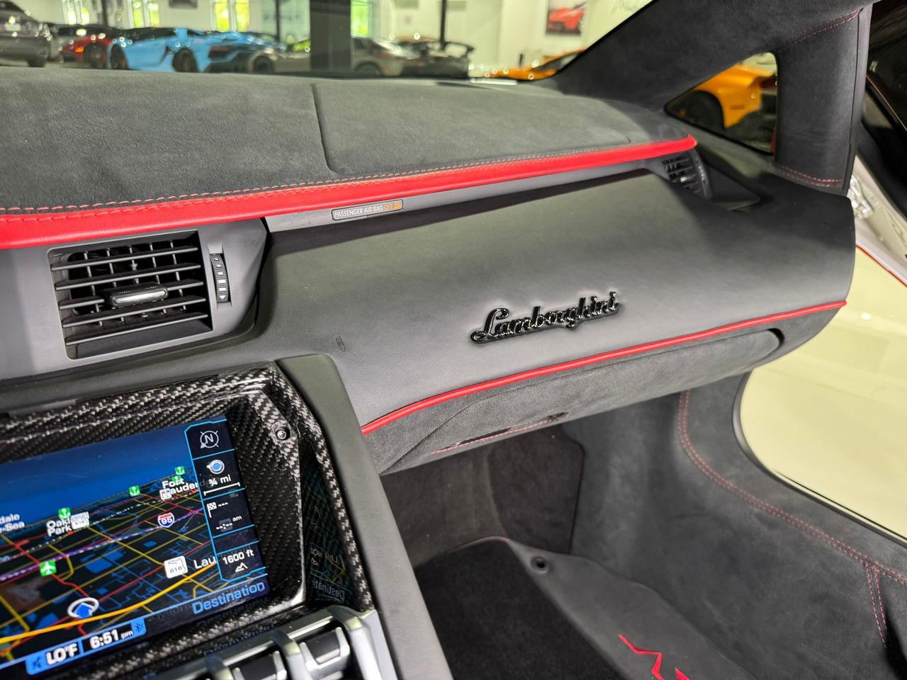 2017 Lamborghini Aventador S SV TRIBUTE!! carbon roof scoop, SVJ centerlock wheels, rear-wheel steering, carbon galore & MORE!! Fort Lauderdale FL