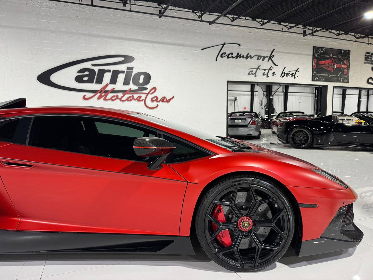 2017 Lamborghini Aventador S SV TRIBUTE!! carbon roof scoop, SVJ centerlock wheels, rear-wheel steering, carbon galore & MORE!! Fort Lauderdale FL