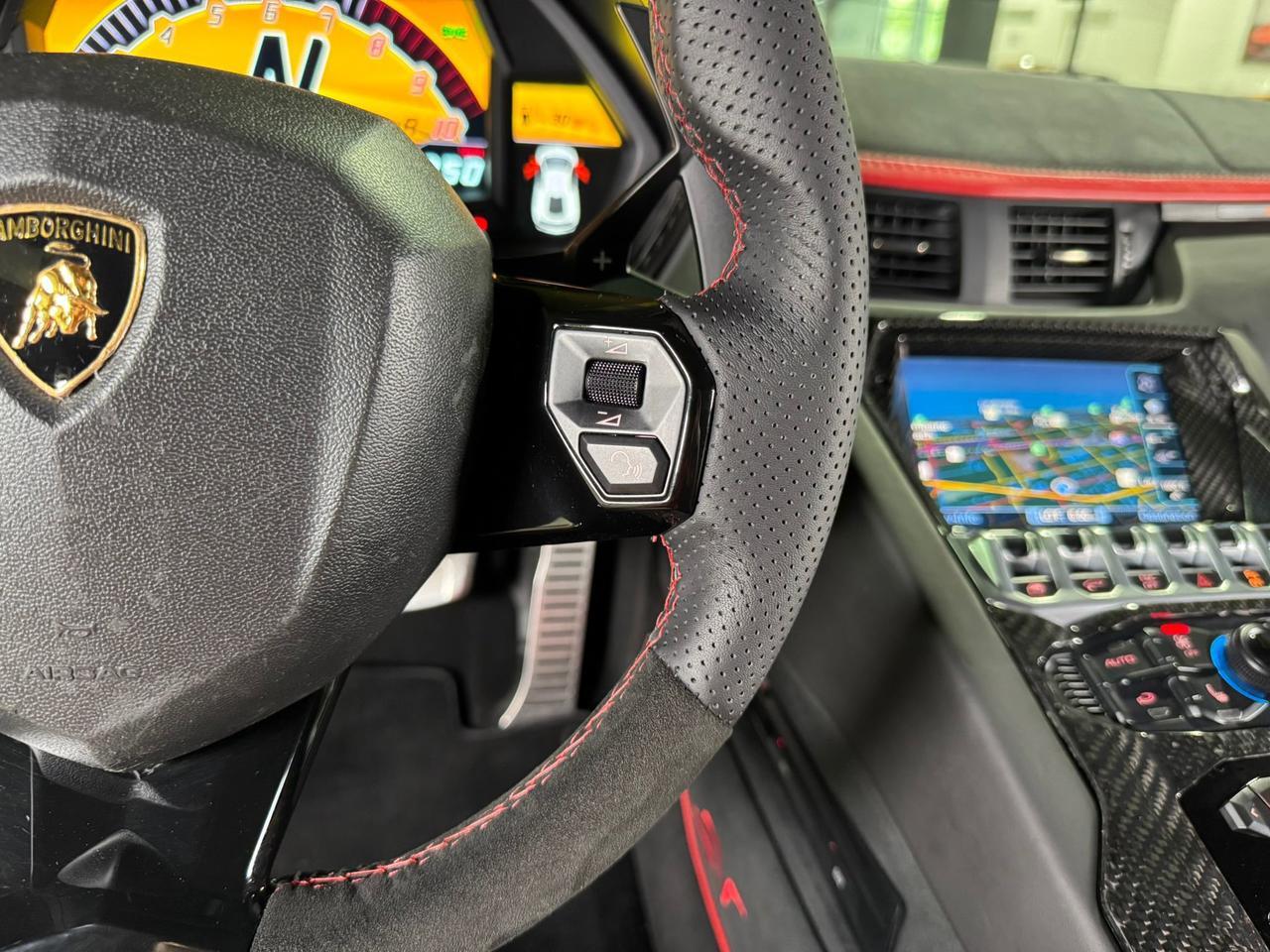 2017 Lamborghini Aventador S SV TRIBUTE!! carbon roof scoop, SVJ centerlock wheels, rear-wheel steering, carbon galore & MORE!! Fort Lauderdale FL