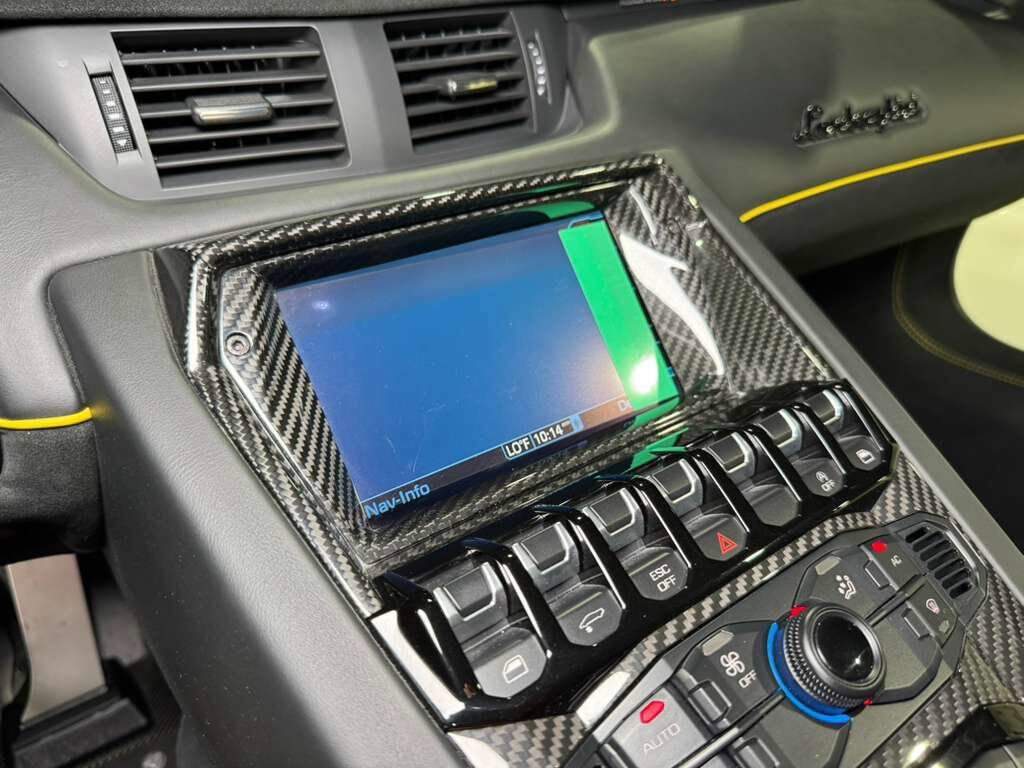 2017 Lamborghini Aventador SV Roadster, Nero Aldebaran paint, Sensonum audio system, carbon fiber racing seats AND MORE!! Fort Lauderdale FL