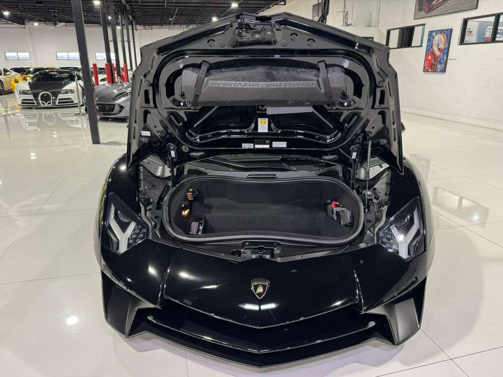 2017 Lamborghini Aventador SV Roadster, Nero Aldebaran paint, Sensonum audio system, carbon fiber racing seats AND MORE!! Fort Lauderdale FL