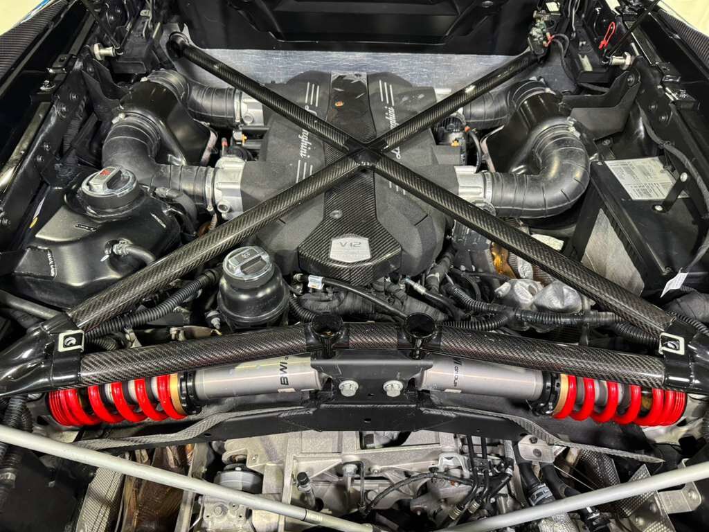 2017 Lamborghini Aventador SV Roadster, Nero Aldebaran paint, Sensonum audio system, carbon fiber racing seats AND MORE!! Fort Lauderdale FL