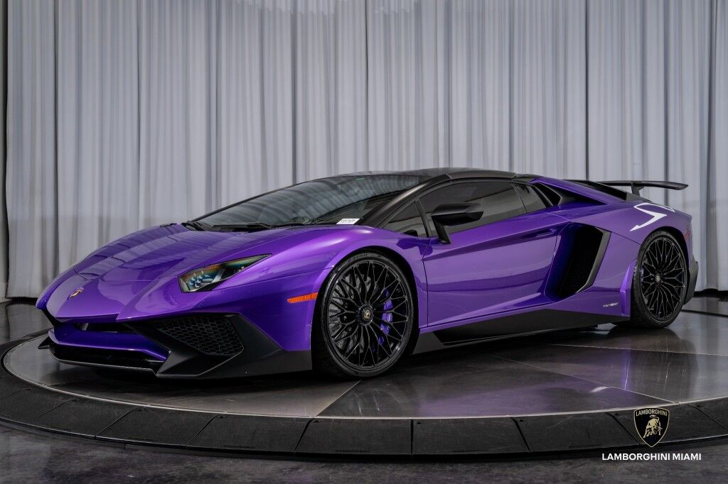 2017 Lamborghini Aventador SV Roadster North Miami Beach FL