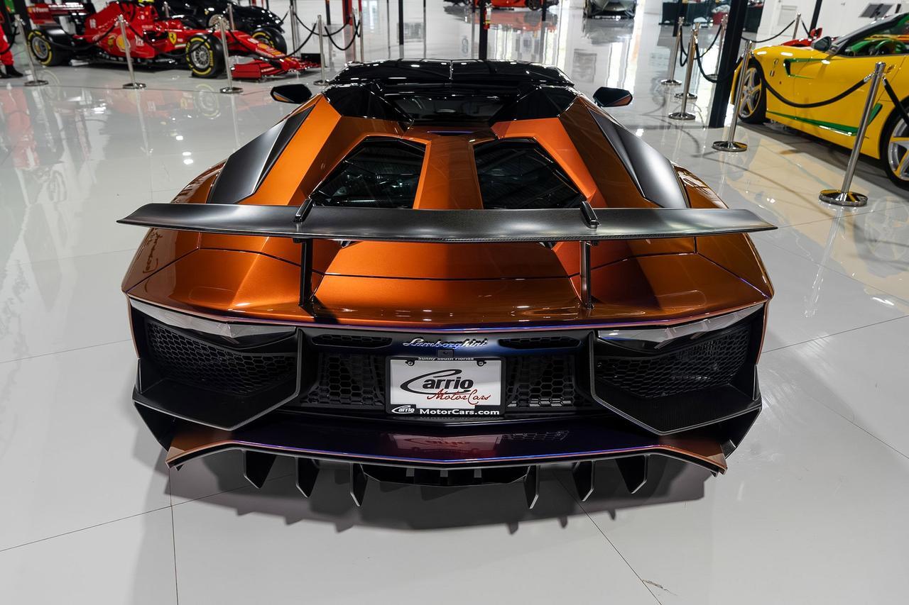 2017 Lamborghini Aventador SV Roadster ONE-OF-ONE! Ad Personam Blu Lial paint, Nero Ade interior, carbon galore AND MUCH MORE!! Fort Lauderdale FL