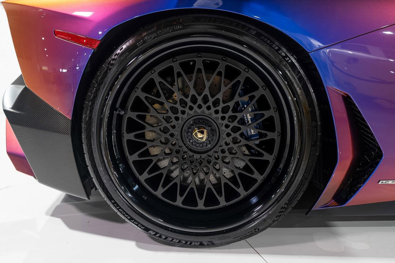 2017 Lamborghini Aventador SV Roadster ONE-OF-ONE! Ad Personam Blu Lial paint, Nero Ade interior, carbon galore AND MUCH MORE!! Fort Lauderdale FL