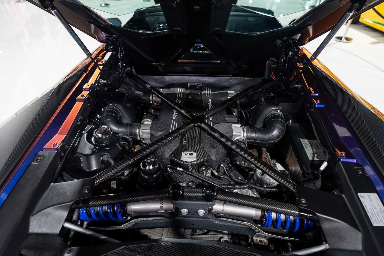 2017 Lamborghini Aventador SV Roadster ONE-OF-ONE! Ad Personam Blu Lial paint, Nero Ade interior, carbon galore AND MUCH MORE!! Fort Lauderdale FL