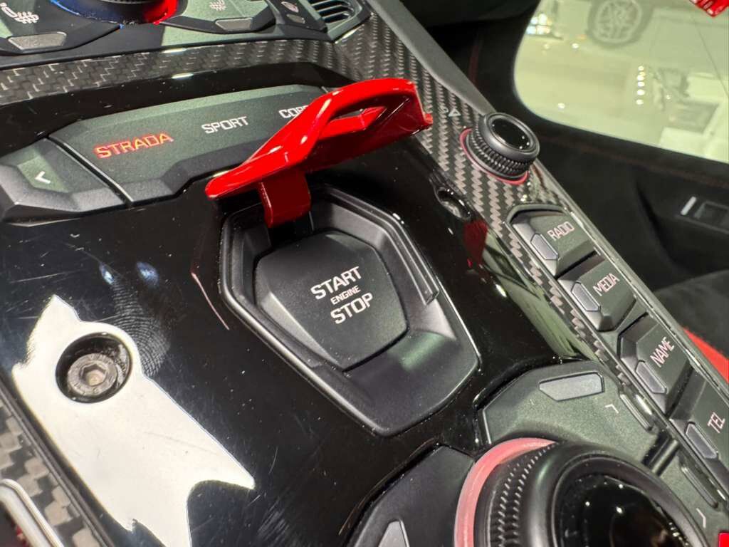 2017 Lamborghini Aventador SV Rosso Bia Glittered paint, carbon galore AND MUCH MORE!! Fort Lauderdale FL