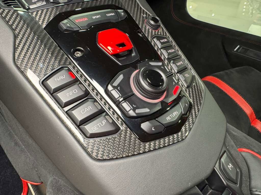 2017 Lamborghini Aventador SV Rosso Bia Glittered paint, carbon galore AND MUCH MORE!! Fort Lauderdale FL