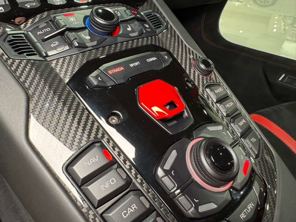 2017 Lamborghini Aventador SV Rosso Bia Glittered paint, carbon galore AND MUCH MORE!! Fort Lauderdale FL