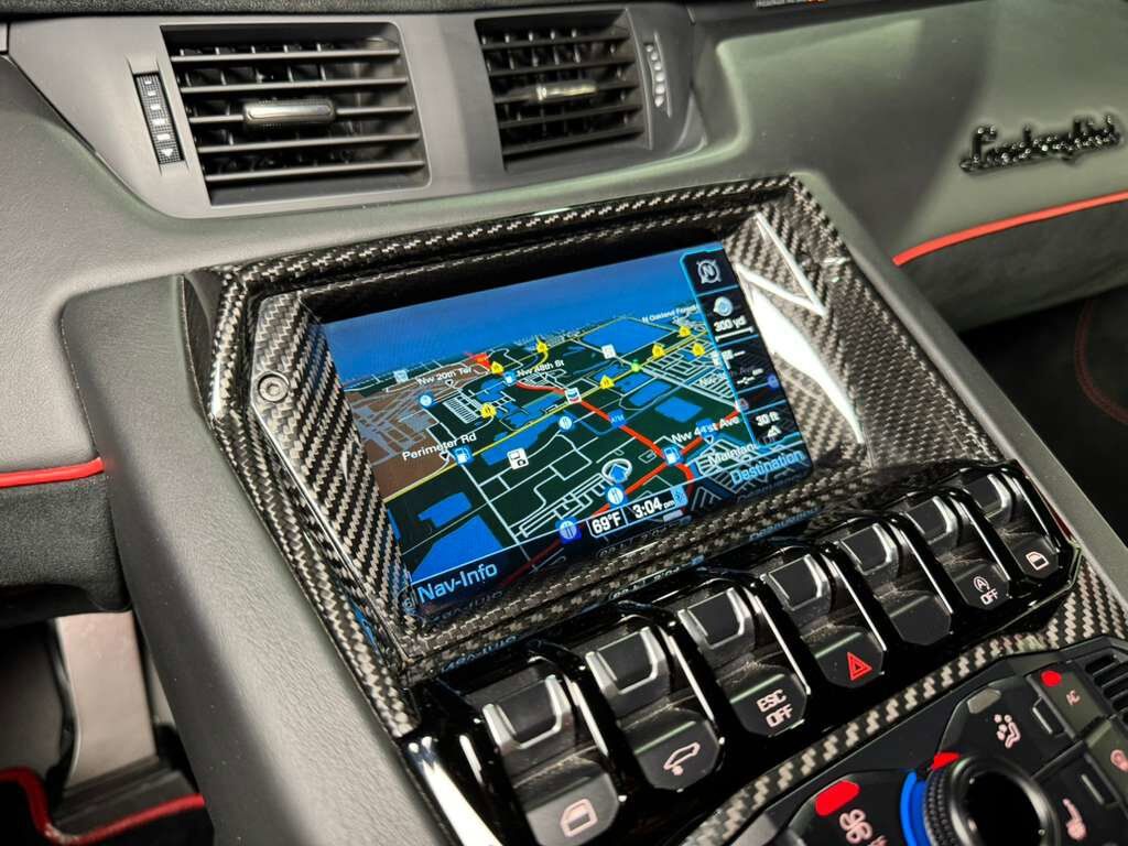 2017 Lamborghini Aventador SV Rosso Bia Glittered paint, carbon galore AND MUCH MORE!! Fort Lauderdale FL