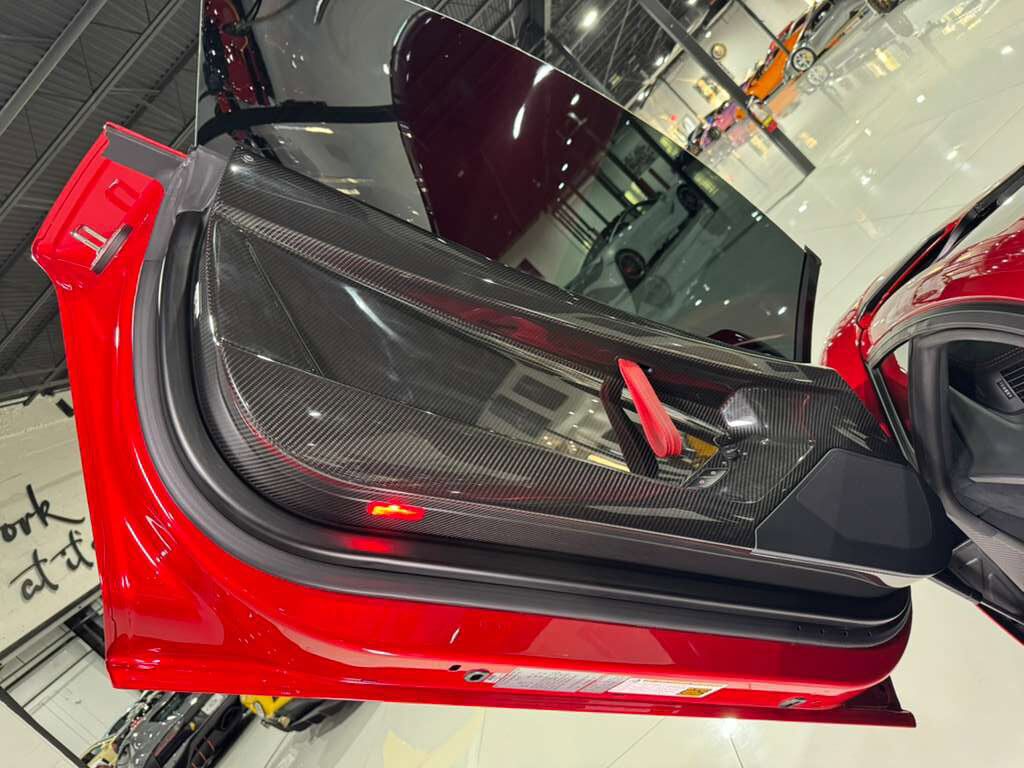 2017 Lamborghini Aventador SV Rosso Bia Glittered paint, carbon galore AND MUCH MORE!! Fort Lauderdale FL