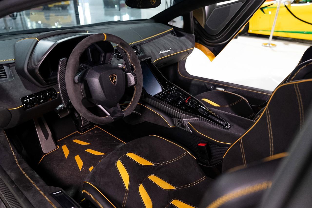 2017 Lamborghini Centenario ONE-OF-ONE! only four coupes in the U.S., Giallo Midas paint, Nero Ade/Giallo Taurus interior Fort Lauderdale FL