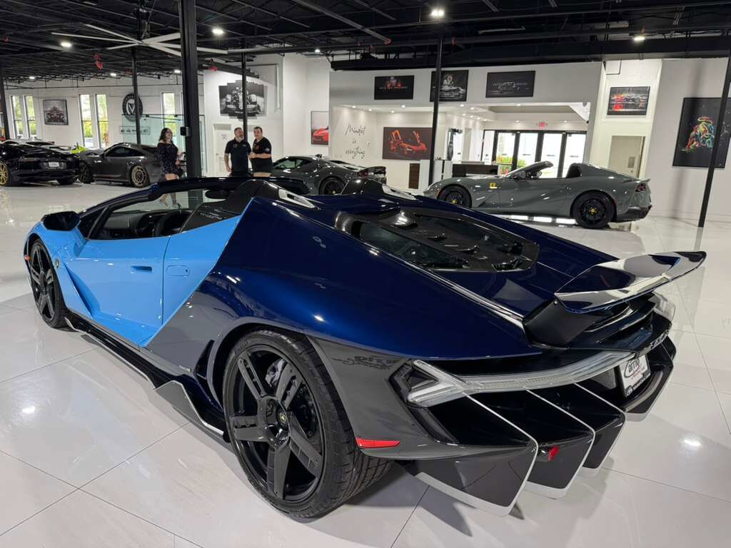 2017 Lamborghini Centenario Roadster 1/20 FOR THE WORLD!! Blu Cepheus/Blu Hera paint, Nero Ade interior, carbon galore AND MORE!! Fort Lauderdale FL