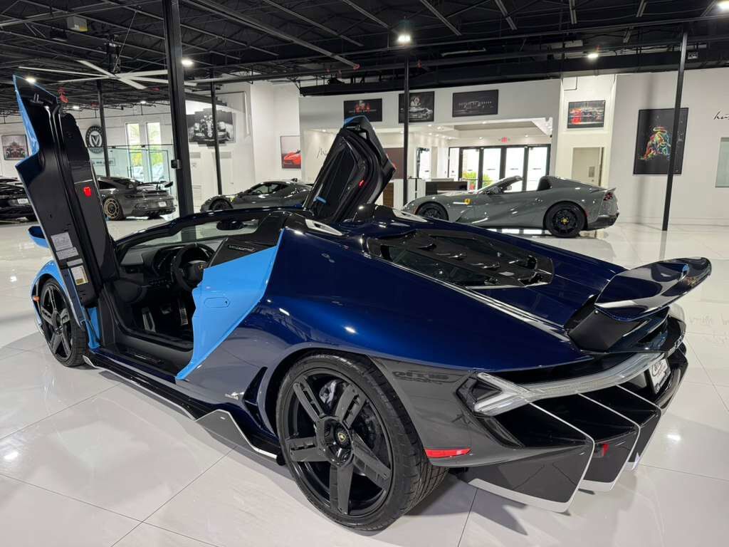 2017 Lamborghini Centenario Roadster 1/20 FOR THE WORLD!! Blu Cepheus/Blu Hera paint, Nero Ade interior, carbon galore AND MORE!! Fort Lauderdale FL