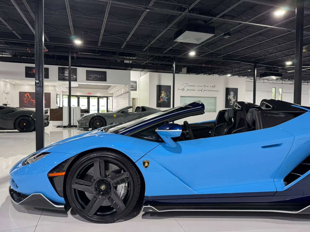2017 Lamborghini Centenario Roadster 1/20 FOR THE WORLD!! Blu Cepheus/Blu Hera paint, Nero Ade interior, carbon galore AND MORE!! Fort Lauderdale FL
