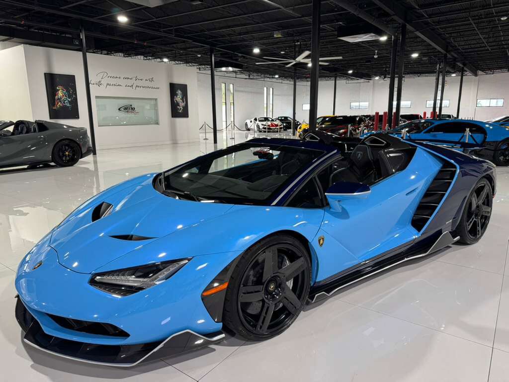 2017 Lamborghini Centenario Roadster 1/20 FOR THE WORLD!! Blu Cepheus/Blu Hera paint, Nero Ade interior, carbon galore AND MORE!! Fort Lauderdale FL