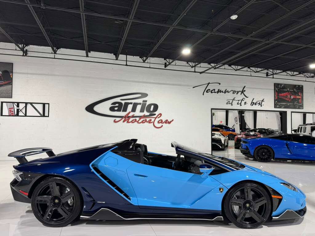 2017 Lamborghini Centenario Roadster 1/20 FOR THE WORLD!! Blu Cepheus/Blu Hera paint, Nero Ade interior, carbon galore AND MORE!! Fort Lauderdale FL