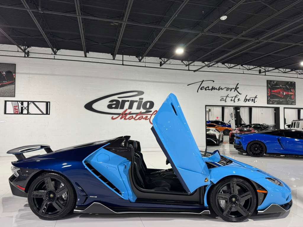 2017 Lamborghini Centenario Roadster 1/20 FOR THE WORLD!! Blu Cepheus/Blu Hera paint, Nero Ade interior, carbon galore AND MORE!! Fort Lauderdale FL