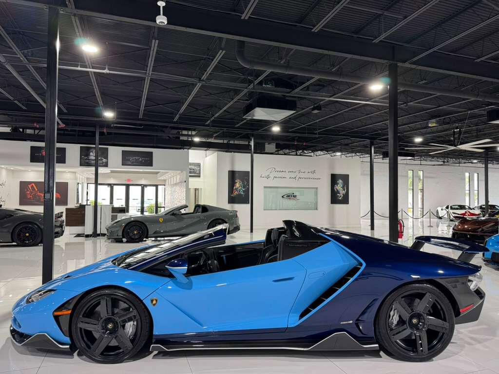 2017 Lamborghini Centenario Roadster 1/20 FOR THE WORLD!! Blu Cepheus/Blu Hera paint, Nero Ade interior, carbon galore AND MORE!! Fort Lauderdale FL