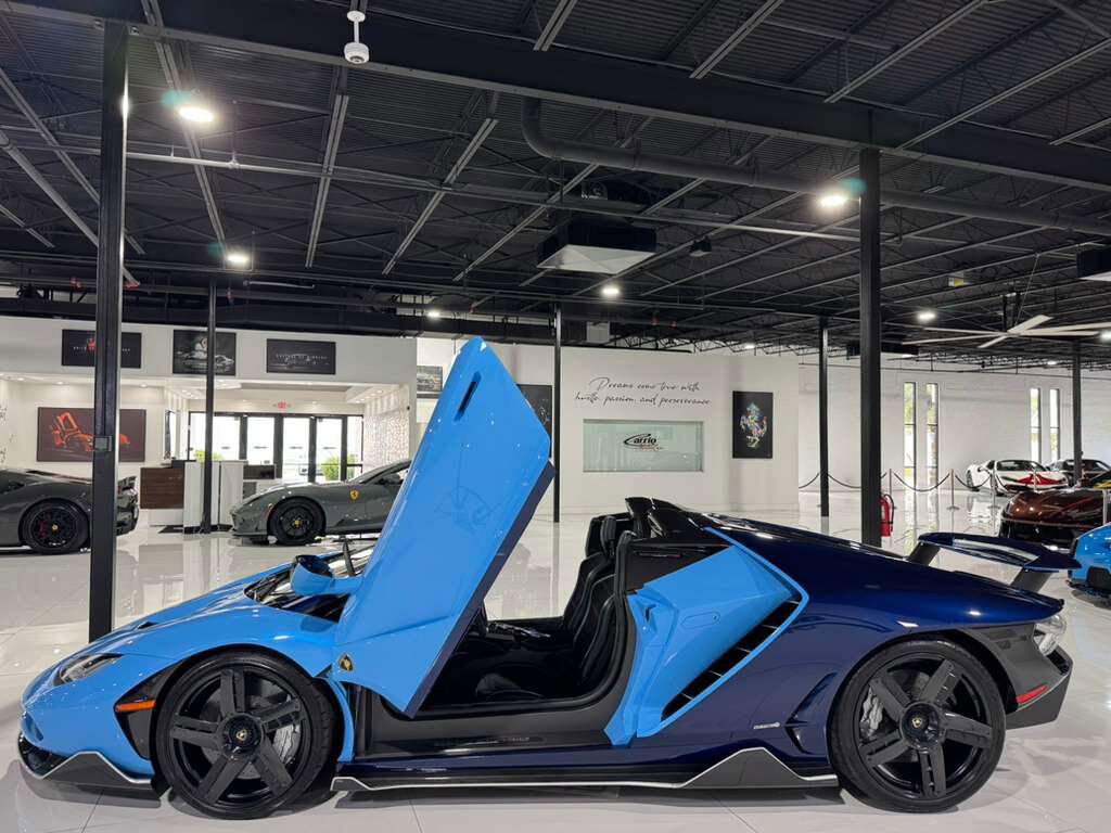 2017 Lamborghini Centenario Roadster 1/20 FOR THE WORLD!! Blu Cepheus/Blu Hera paint, Nero Ade interior, carbon galore AND MORE!! Fort Lauderdale FL