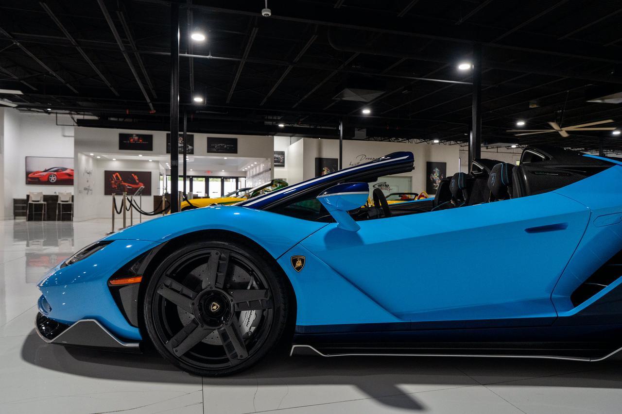 2017 Lamborghini Centenario Roadster 1of 20 FOR THE WORLD!! Blu Cepheus/Blu Hera paint Fort Lauderdale FL