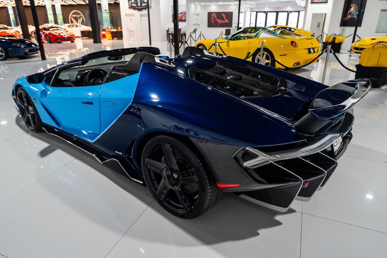 2017 Lamborghini Centenario Roadster 1of 20 FOR THE WORLD!! Blu Cepheus/Blu Hera paint Fort Lauderdale FL