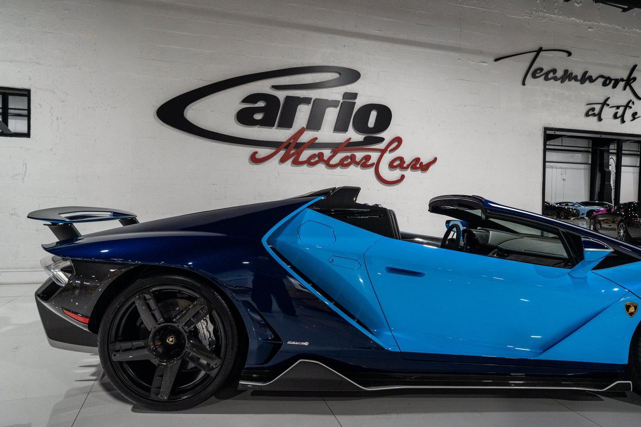 2017 Lamborghini Centenario Roadster 1of 20 FOR THE WORLD!! Blu Cepheus/Blu Hera paint Fort Lauderdale FL