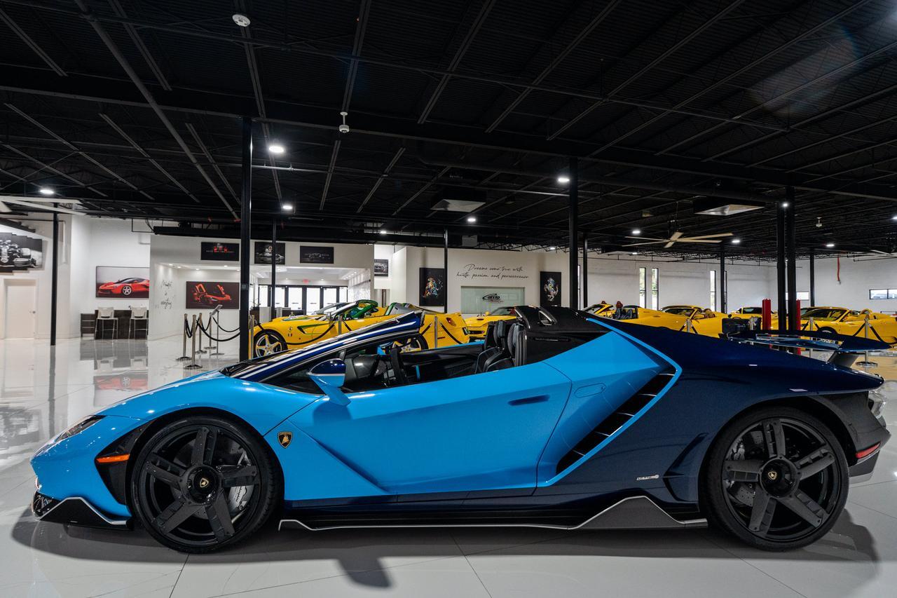 2017 Lamborghini Centenario Roadster 1of 20 FOR THE WORLD!! Blu Cepheus/Blu Hera paint Fort Lauderdale FL