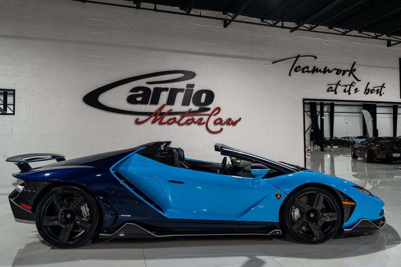 2017 Lamborghini Centenario Roadster 1of 20 FOR THE WORLD!! Blu Cepheus/Blu Hera paint Fort Lauderdale FL
