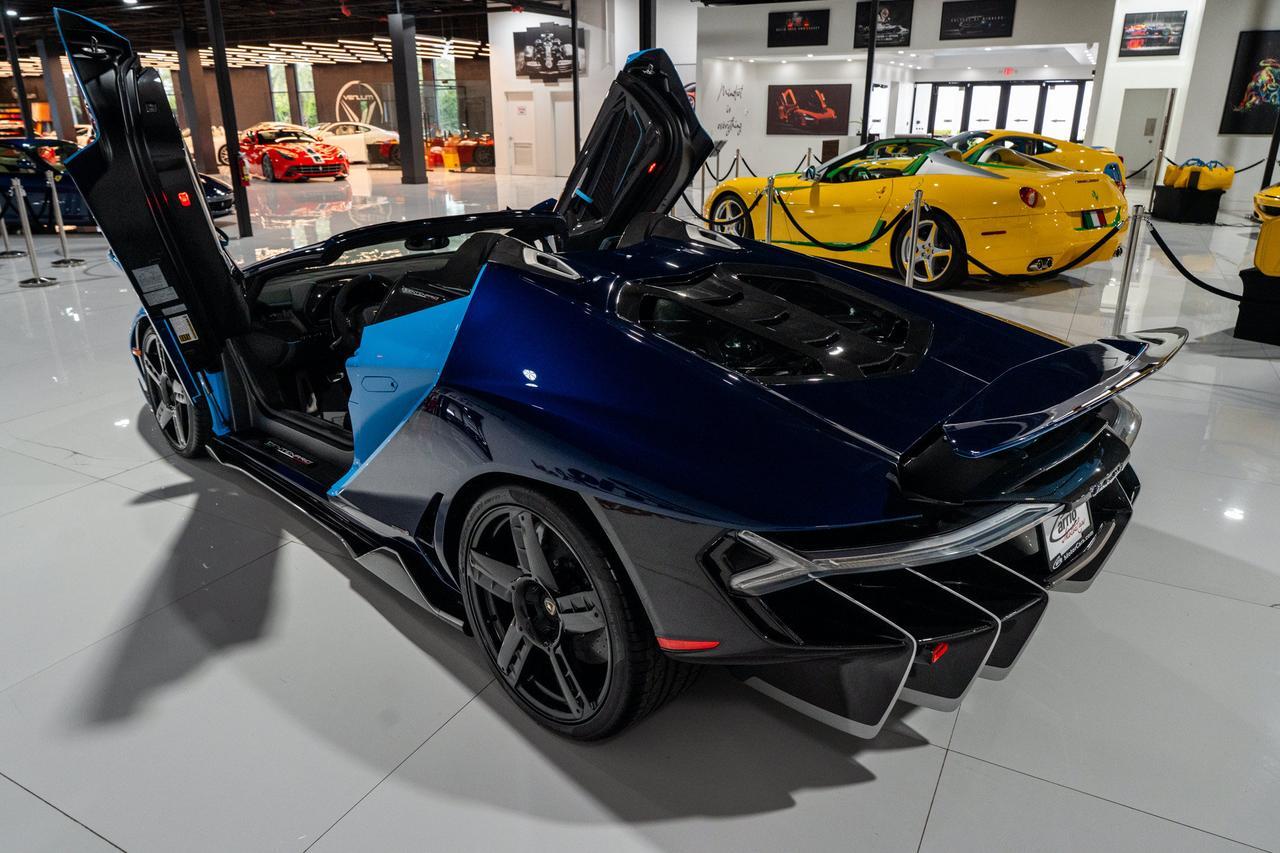 2017 Lamborghini Centenario Roadster 1of 20 FOR THE WORLD!! Blu Cepheus/Blu Hera paint Fort Lauderdale FL
